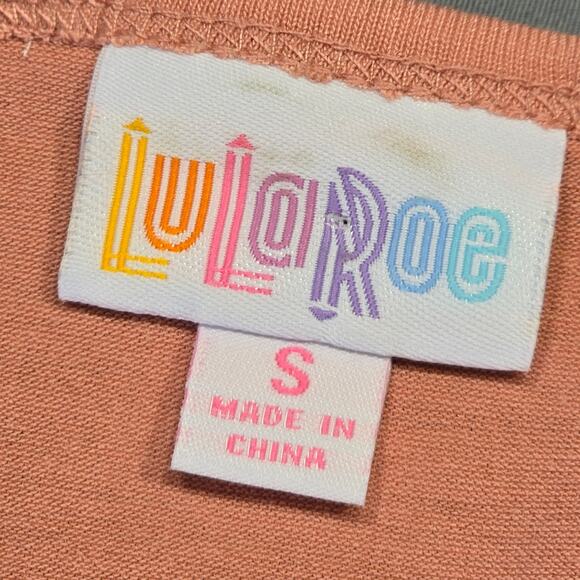 LuLaRoe Irma Pink Desert Tunic Shirt NEW Short Sleeve Classic Scoop Women Size S - Picture 3 of 8